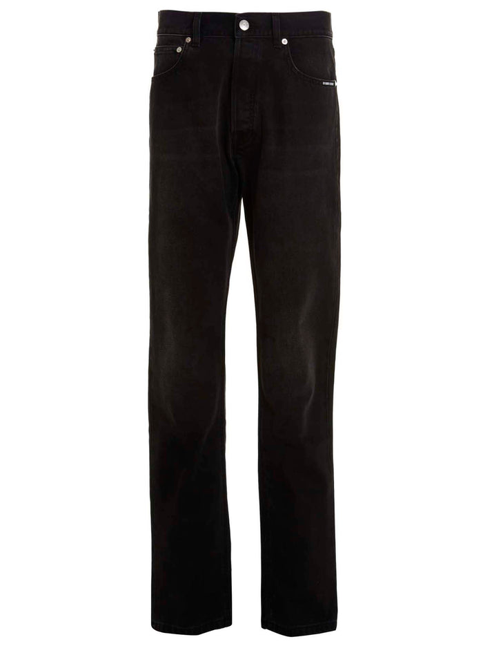 5-Pocket Jeans Black Cotton