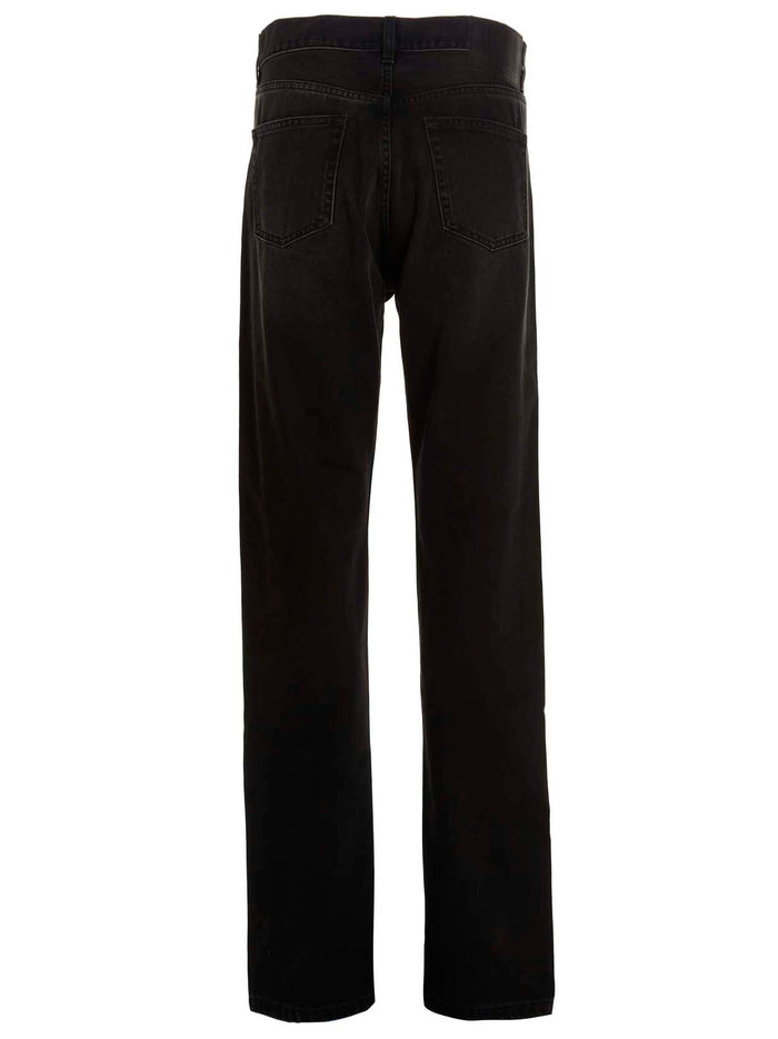5-Pocket Jeans Black Cotton