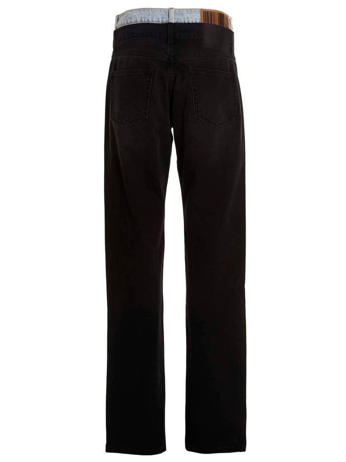 Double waisted jeans Multicolor Cotton