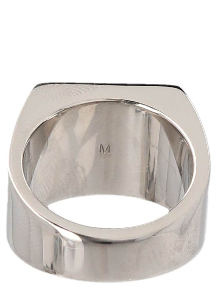 Puffer Ring Silver Brass Jewelry