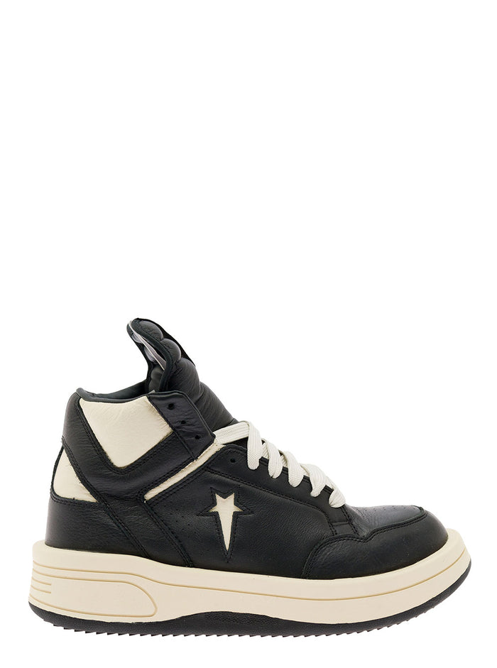 Turbowpn Black Calf Sneaker
