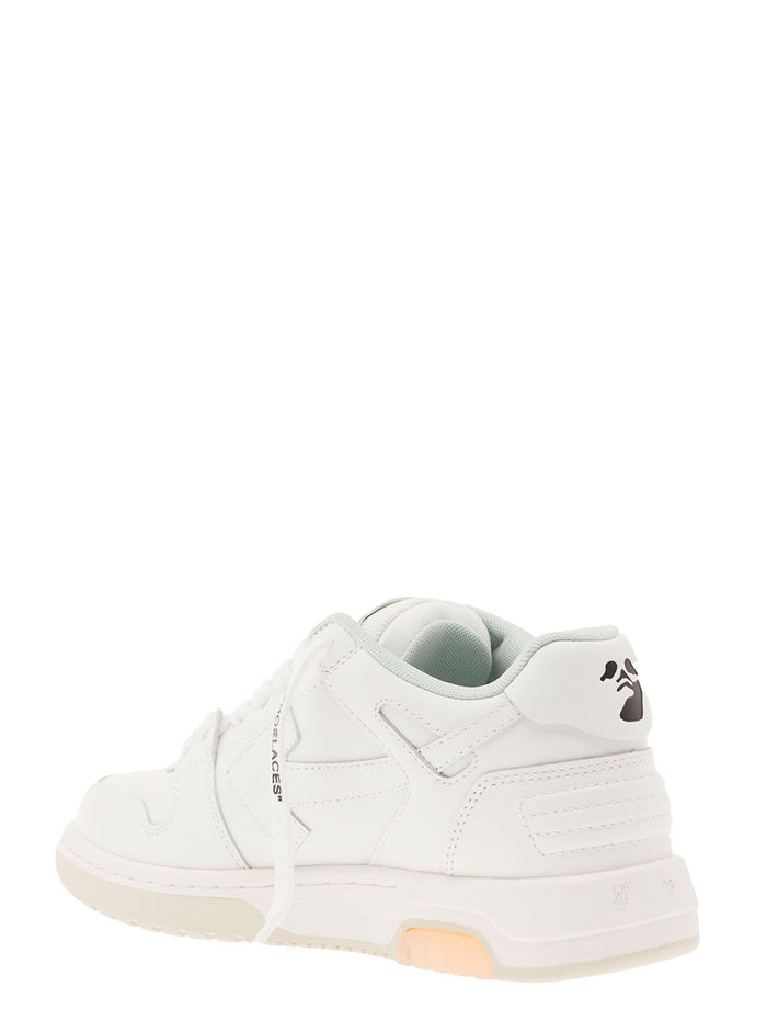 Out Of Office For Walking White Blac Calf Sneaker