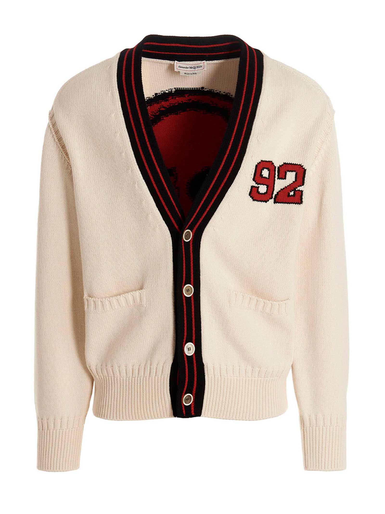 Skull Cardigan Cotton Wool Sweater, Cardigans