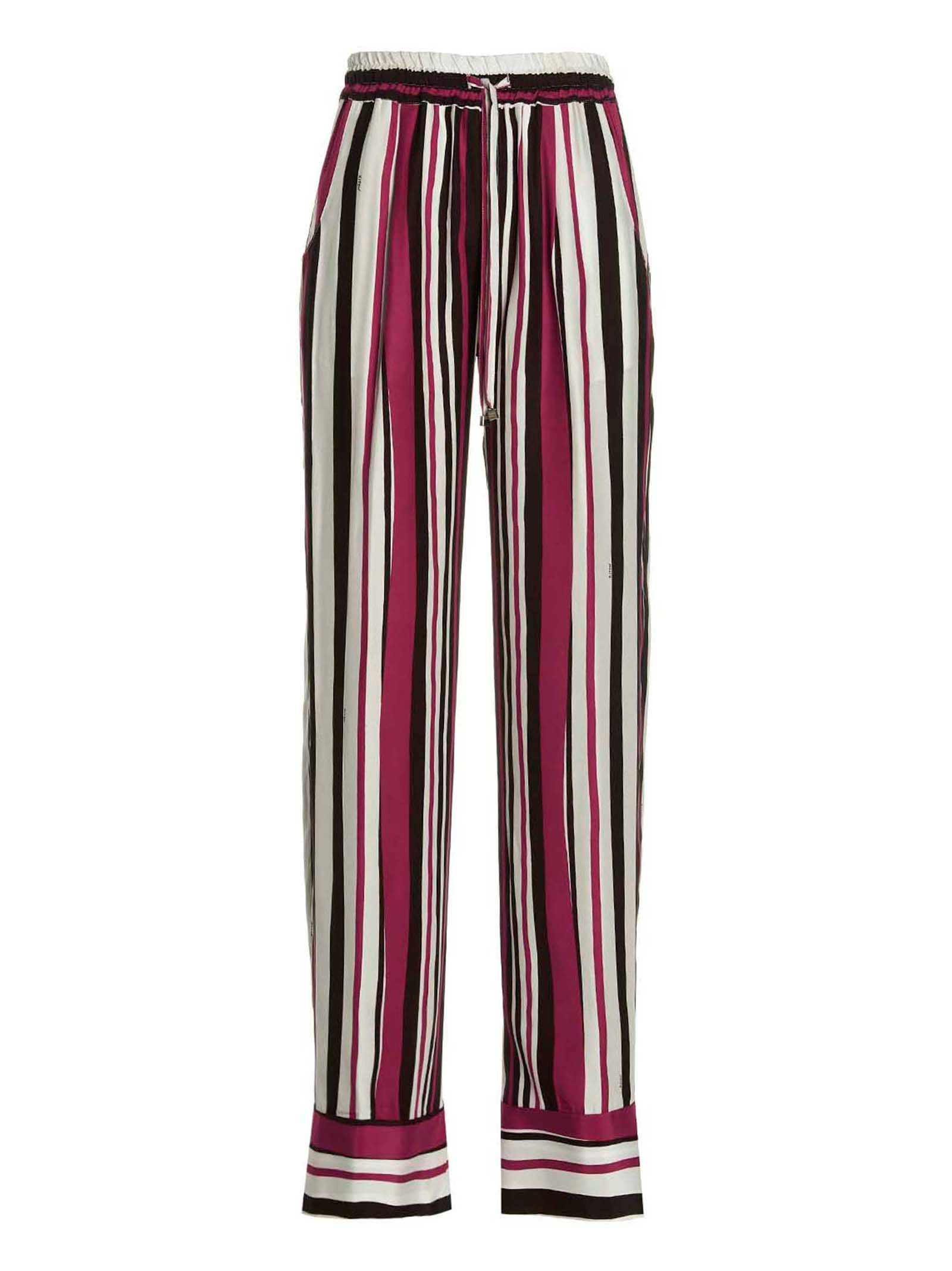 Striped Pants Silk