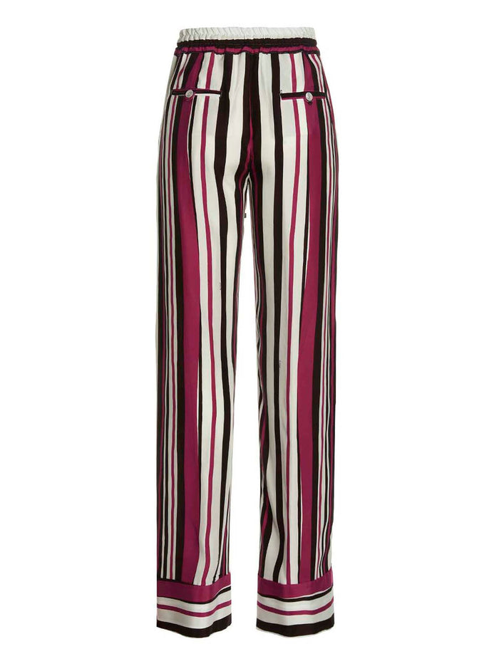 Striped Pants Silk
