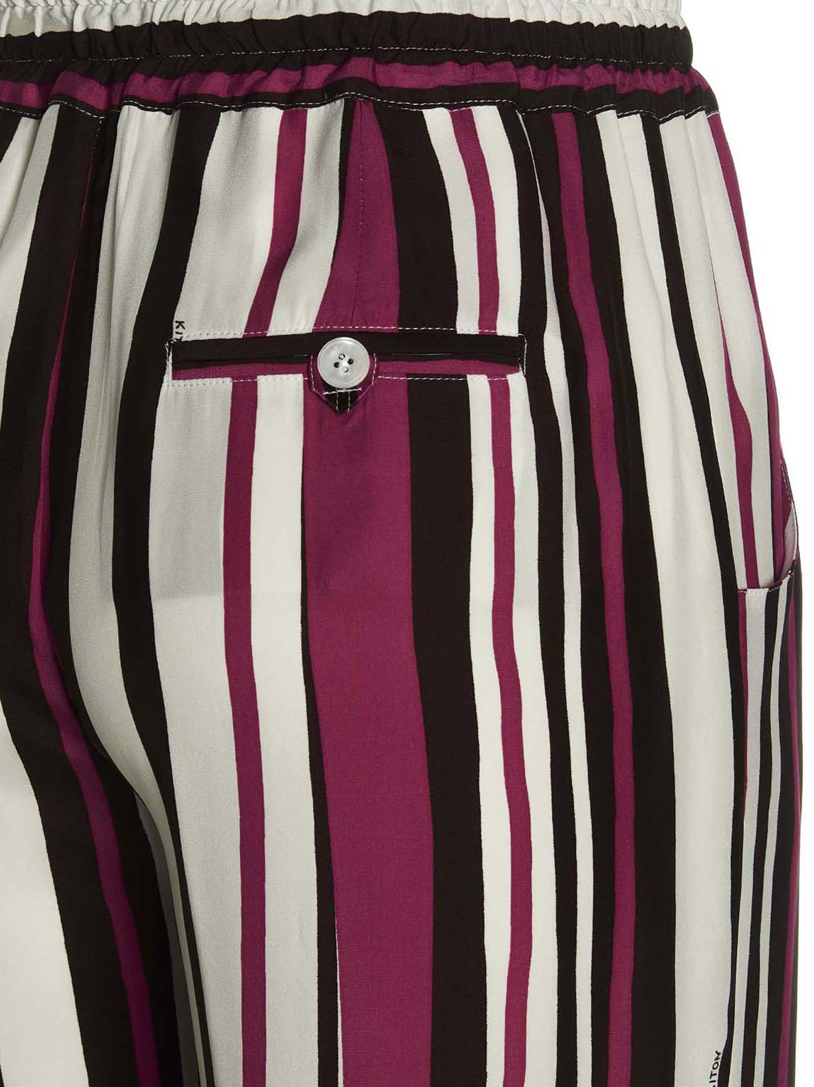 Striped Pants Silk