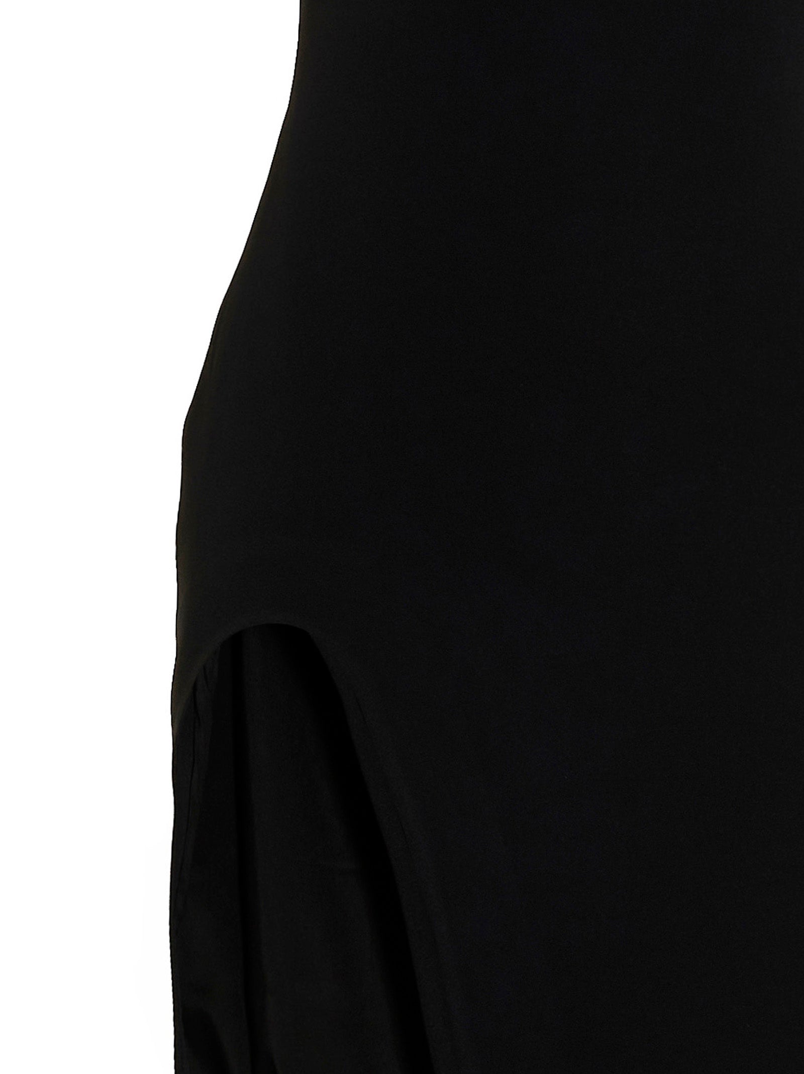 Open Leg Cami dress Black