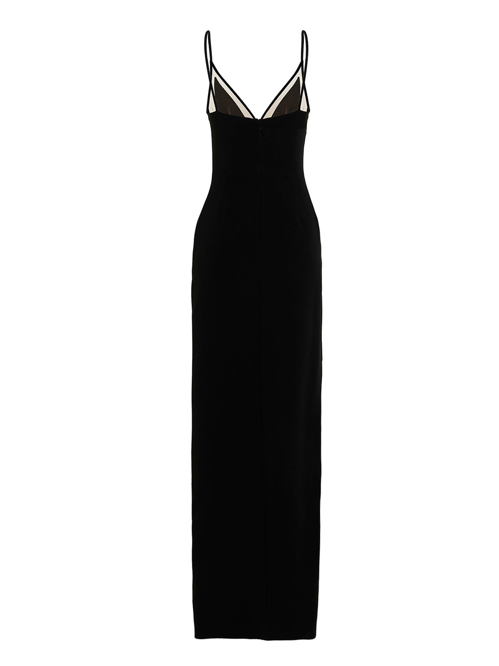 Open Leg Cami dress Black