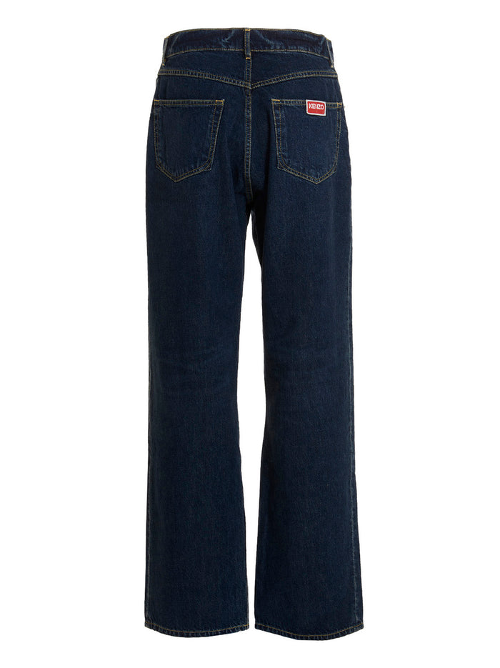 Darkstone Suisen Relaxed Jeans Blue Cotton