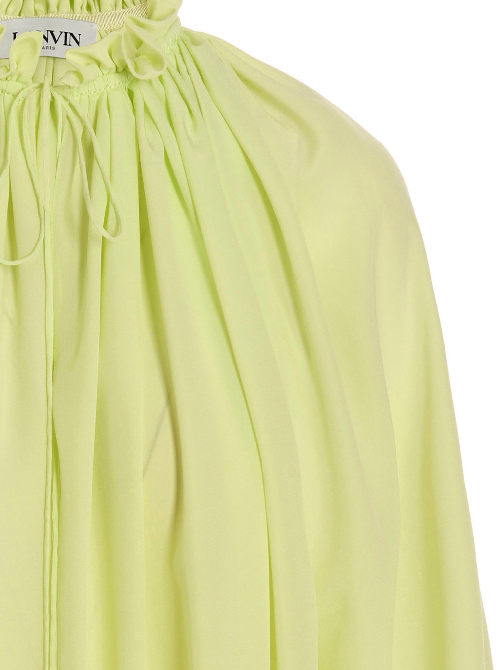 Silk bloshirt Yellow Shirt, Blouse