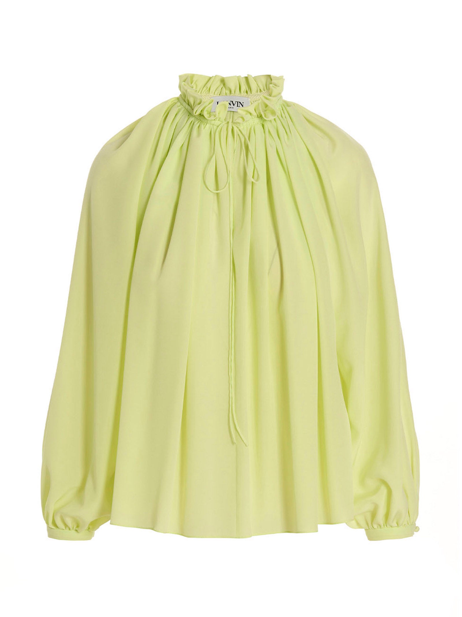 Silk bloshirt Yellow Shirt, Blouse