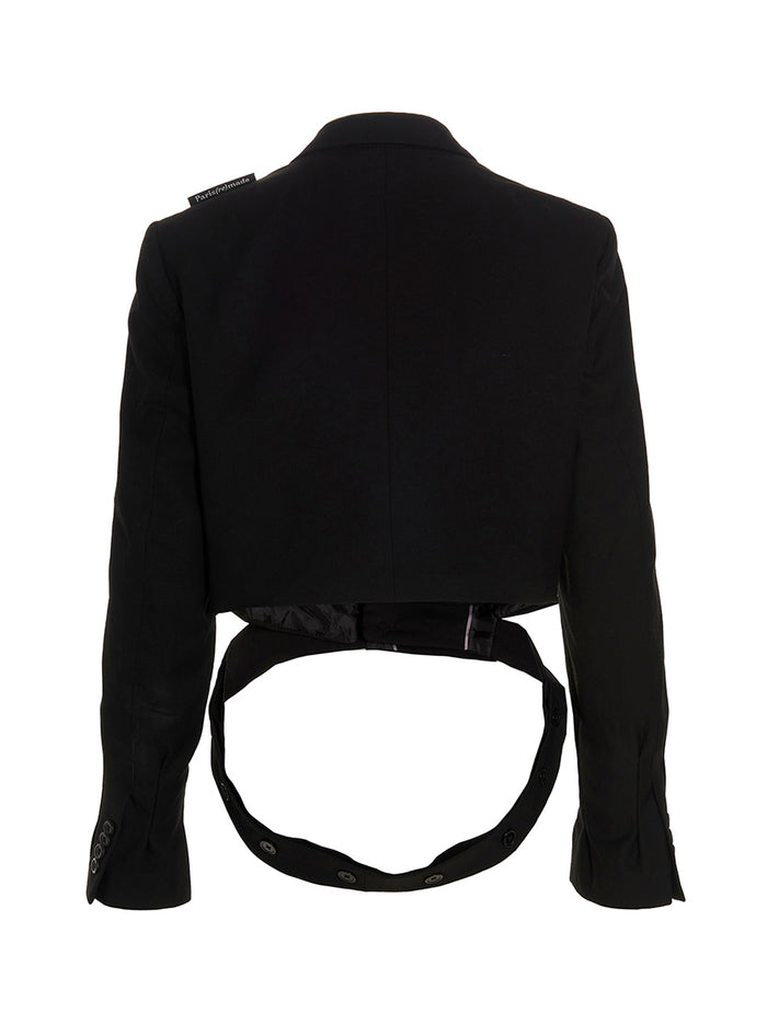 Cropped blazer jacket Multicolor Blazer, Suits