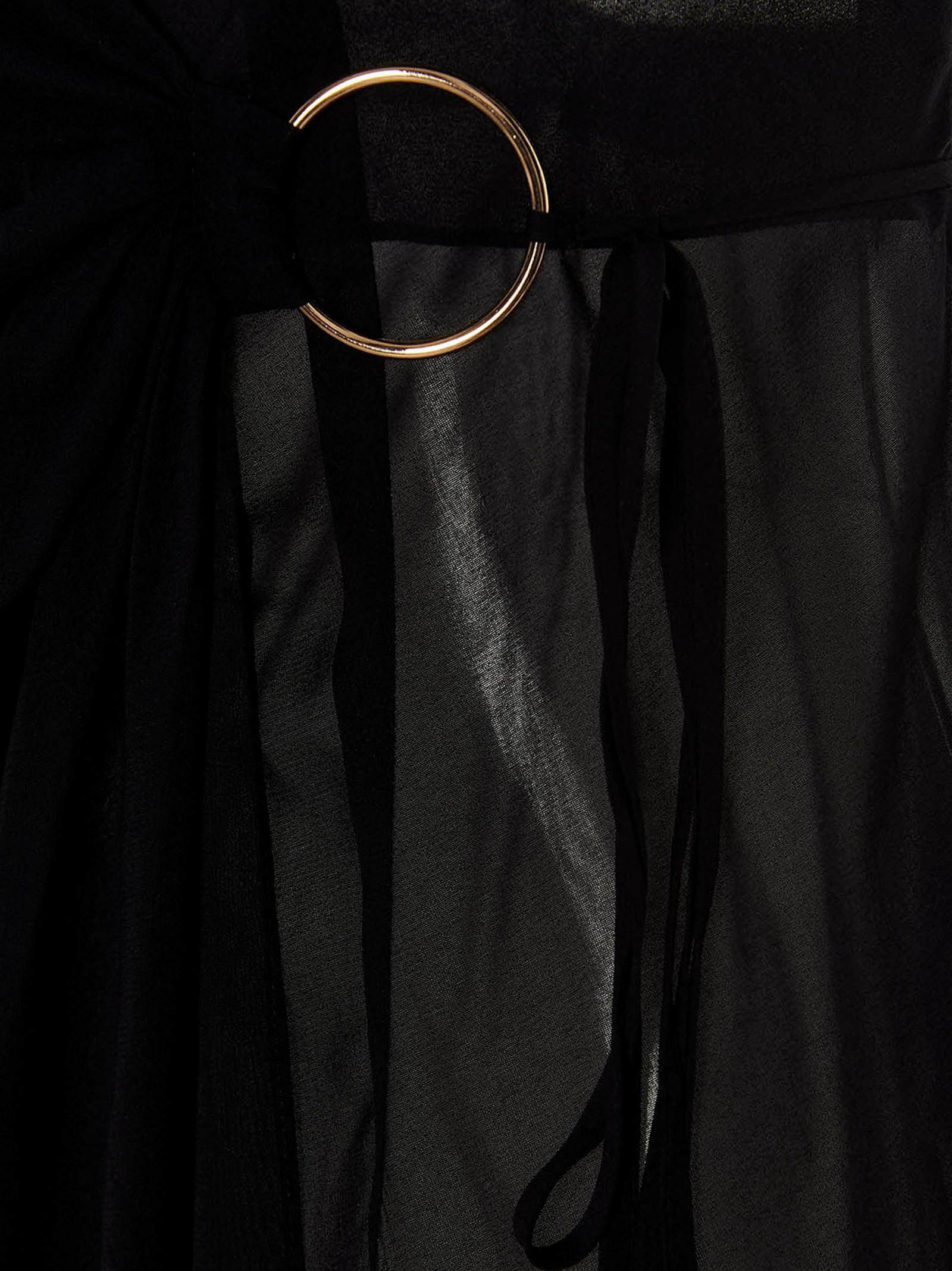 King Tide dress Black Silk Elastane