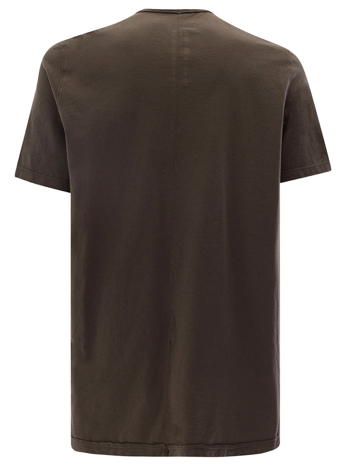 Brown Round Neck T-Shirt Cotton Man Tshirts And Polo Shirts