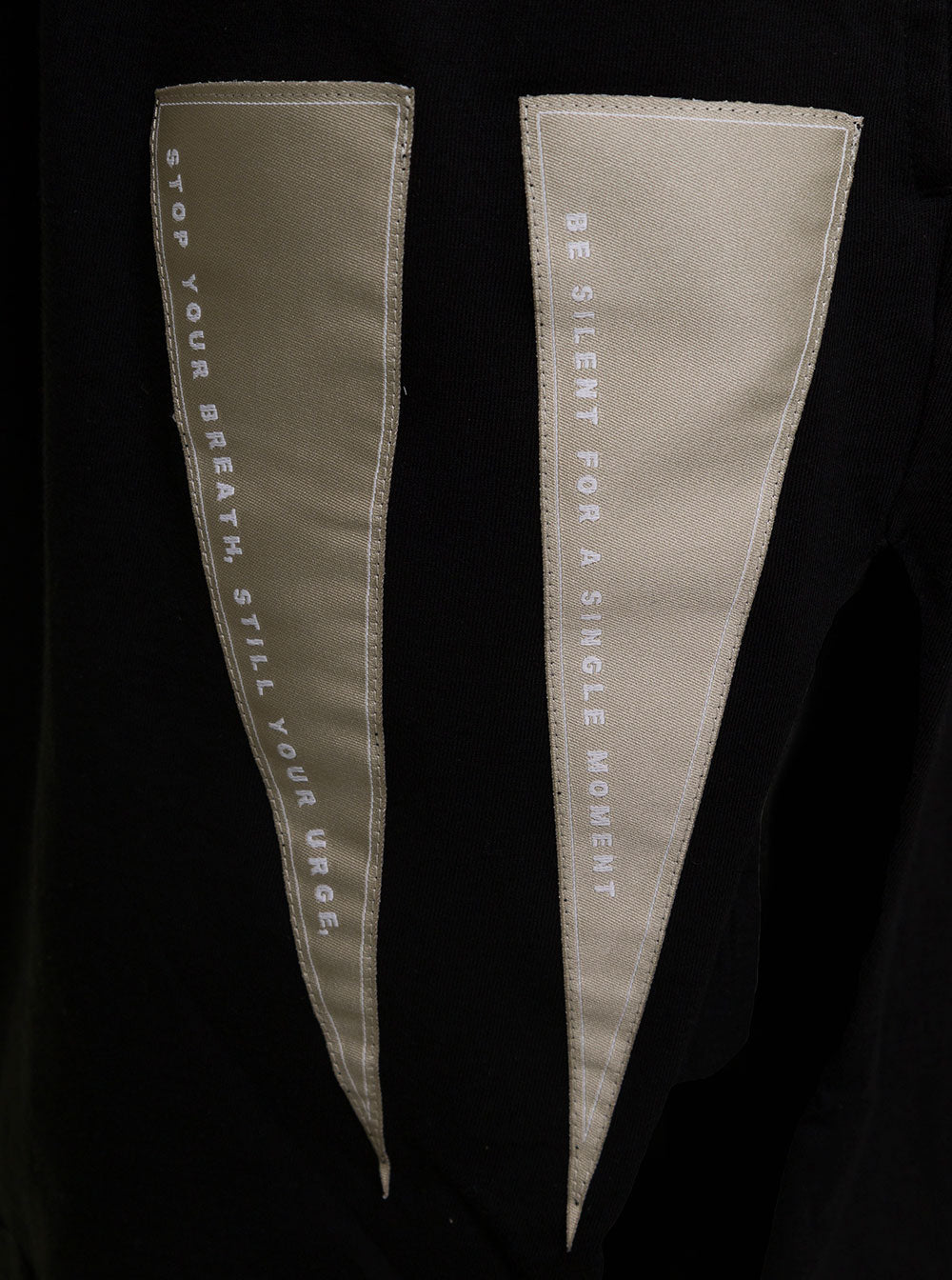 Black Joggers With Coulisse And Graphic Print On The Side Cotton Man Trousers