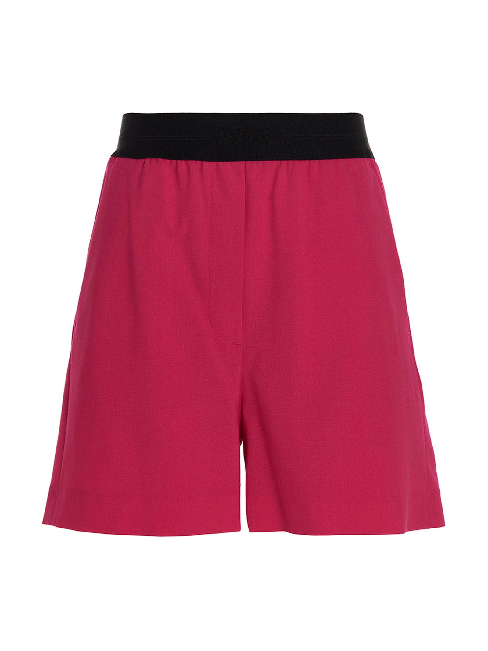 Wool bermuda shorts Fuchsia Virgin Elastane Bermuda