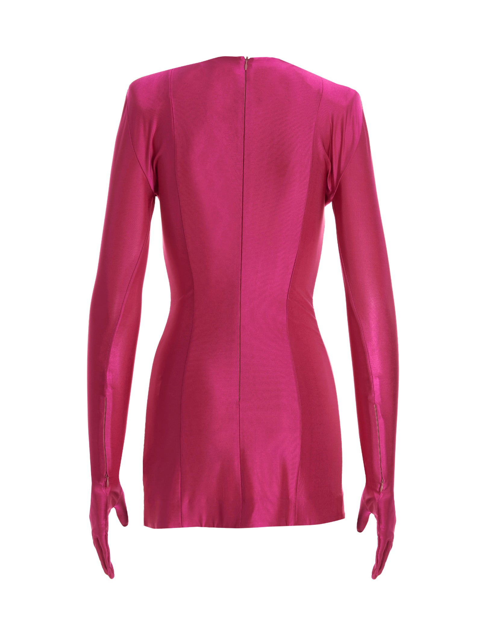 Diva dress Fuchsia Viscose Elastane