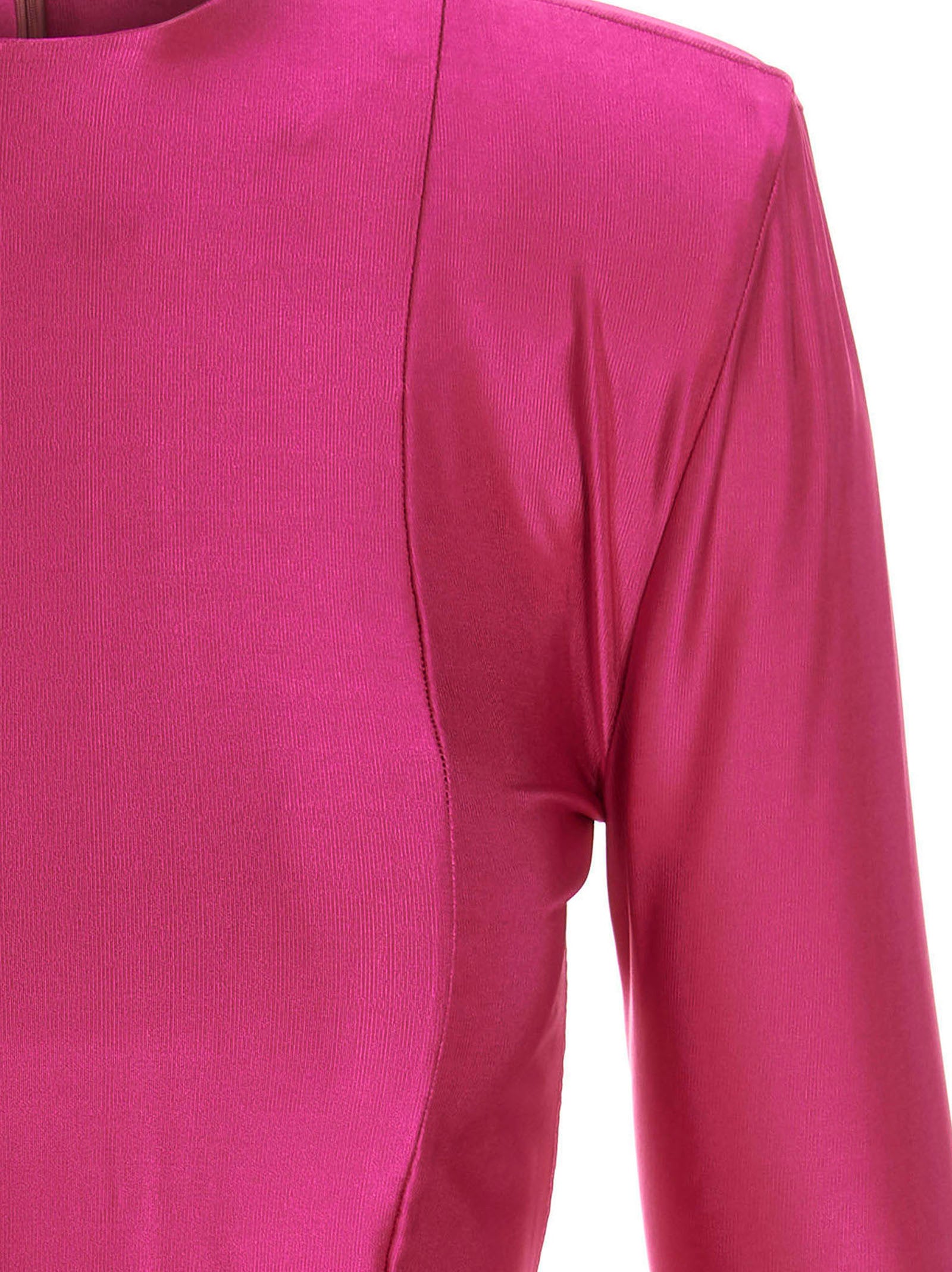 Diva dress Fuchsia Viscose Elastane