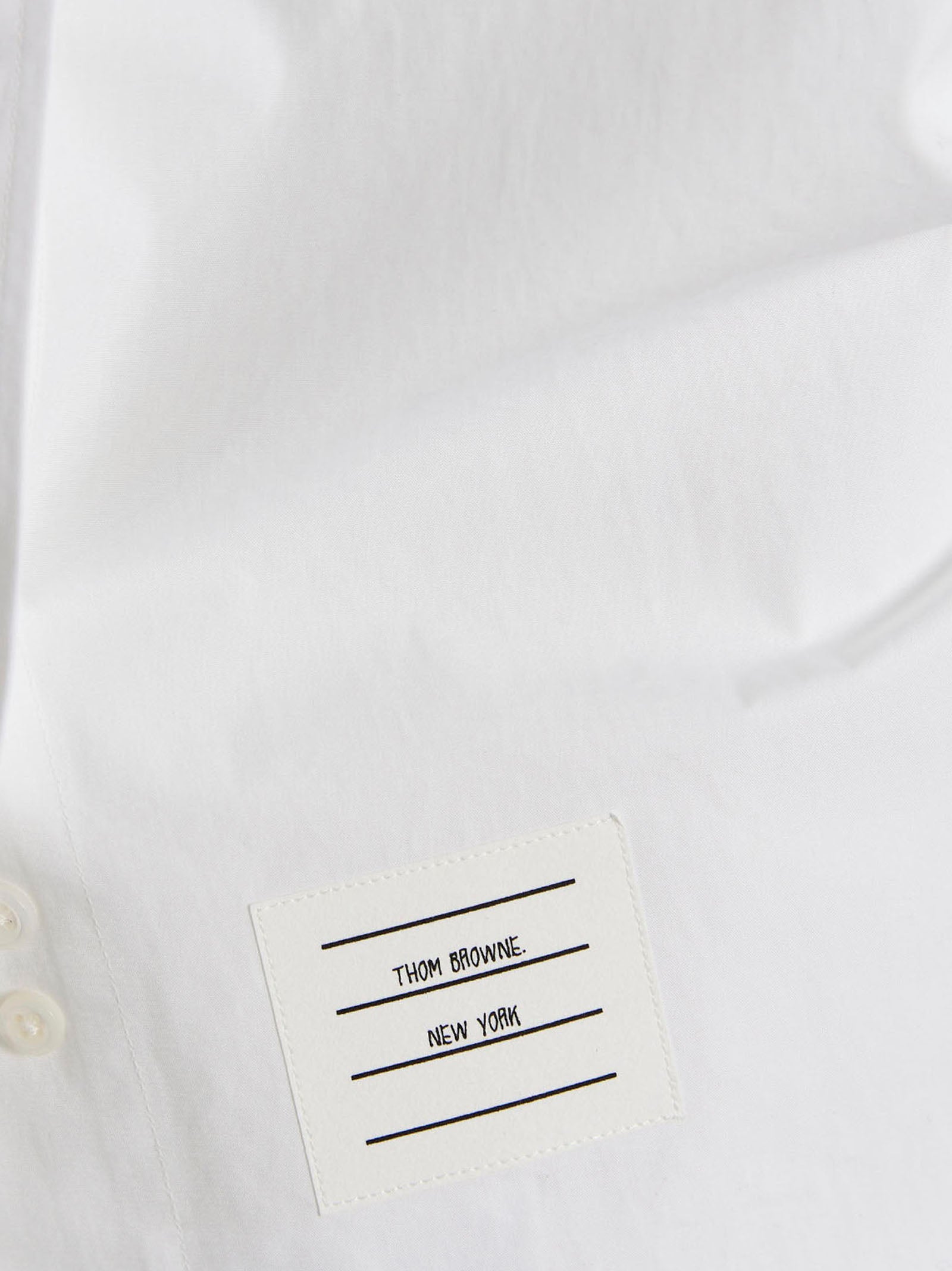 Shirt Dress White Cotton Skirt