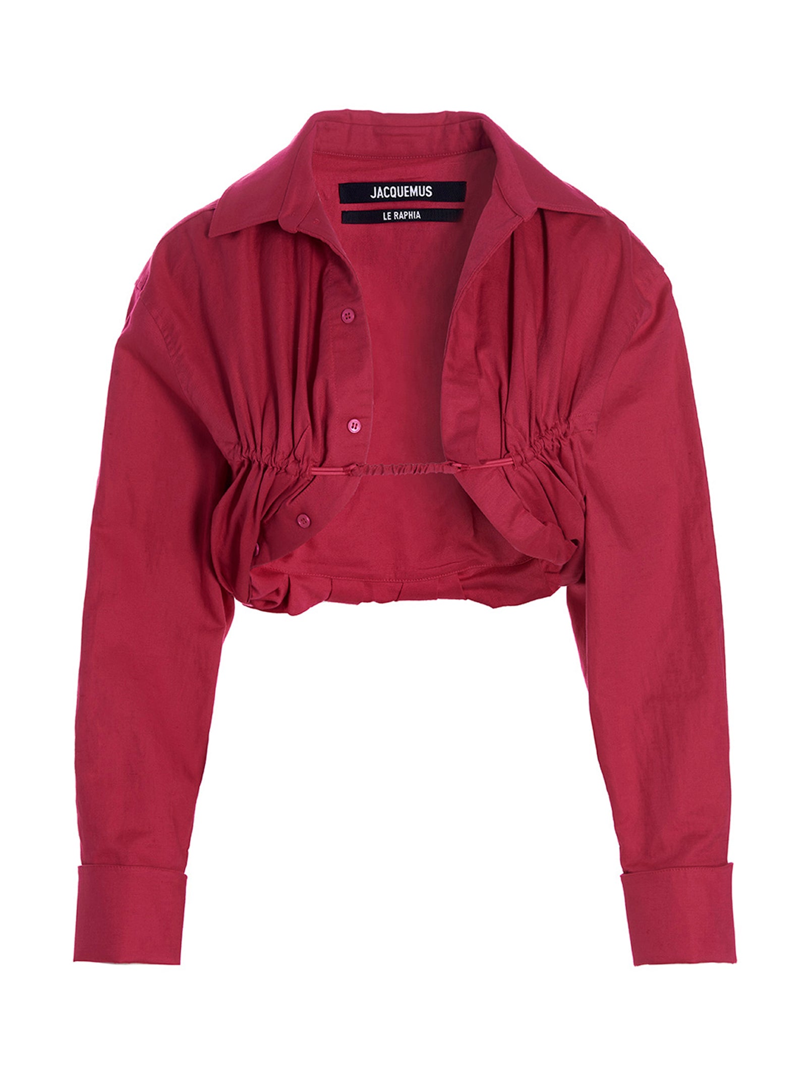 Ma viscose shirt Fuchsia Cotton Linen Shirt, Blouse