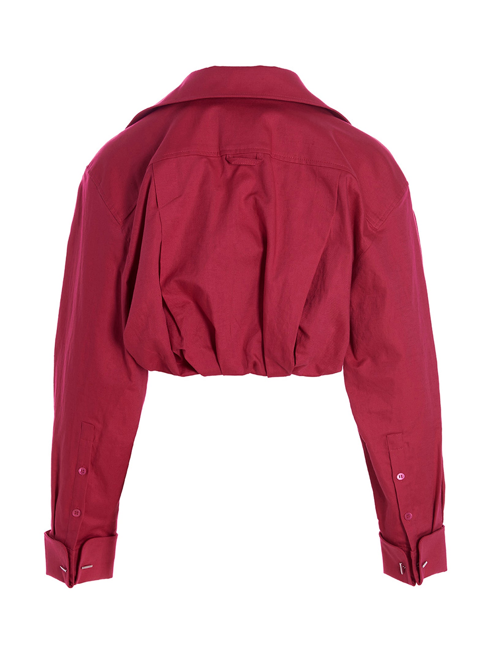 Ma viscose shirt Fuchsia Cotton Linen Shirt, Blouse