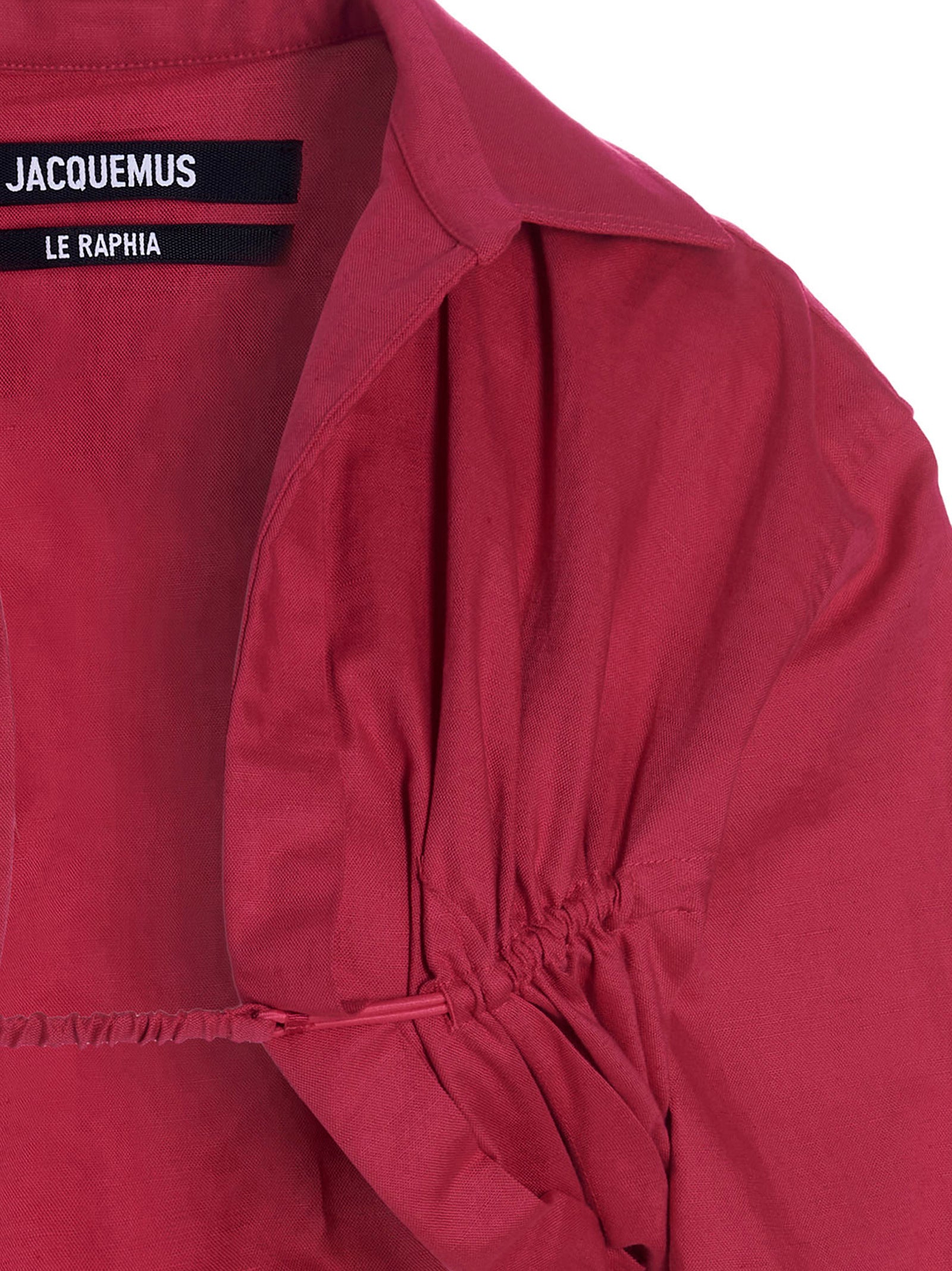 Ma viscose shirt Fuchsia Cotton Linen Shirt, Blouse