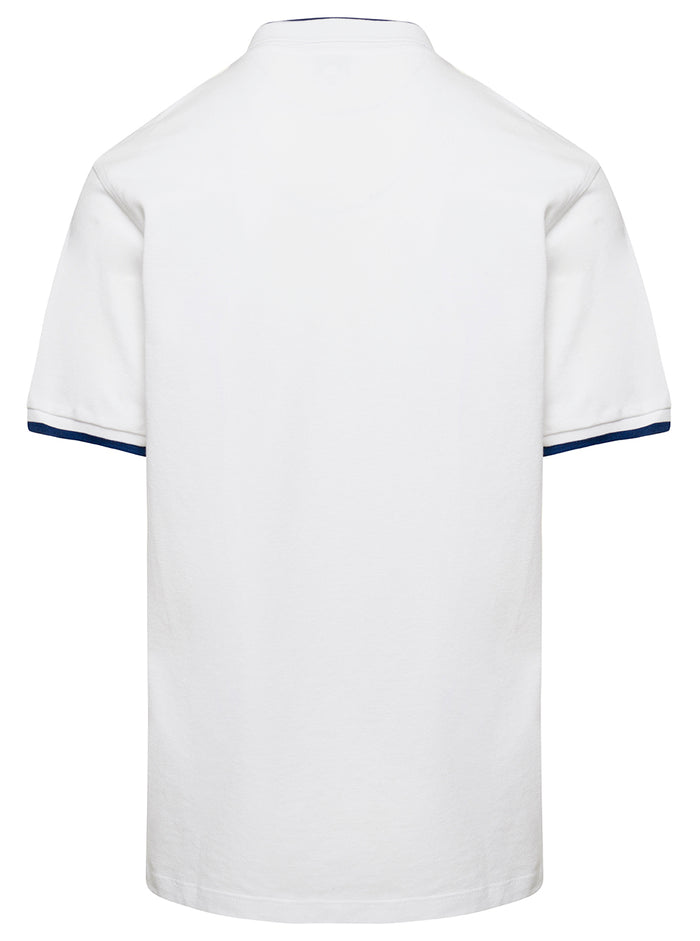 White Nautical Polo-T-Shirt Cotton Man Tshirts And Polo Shirts