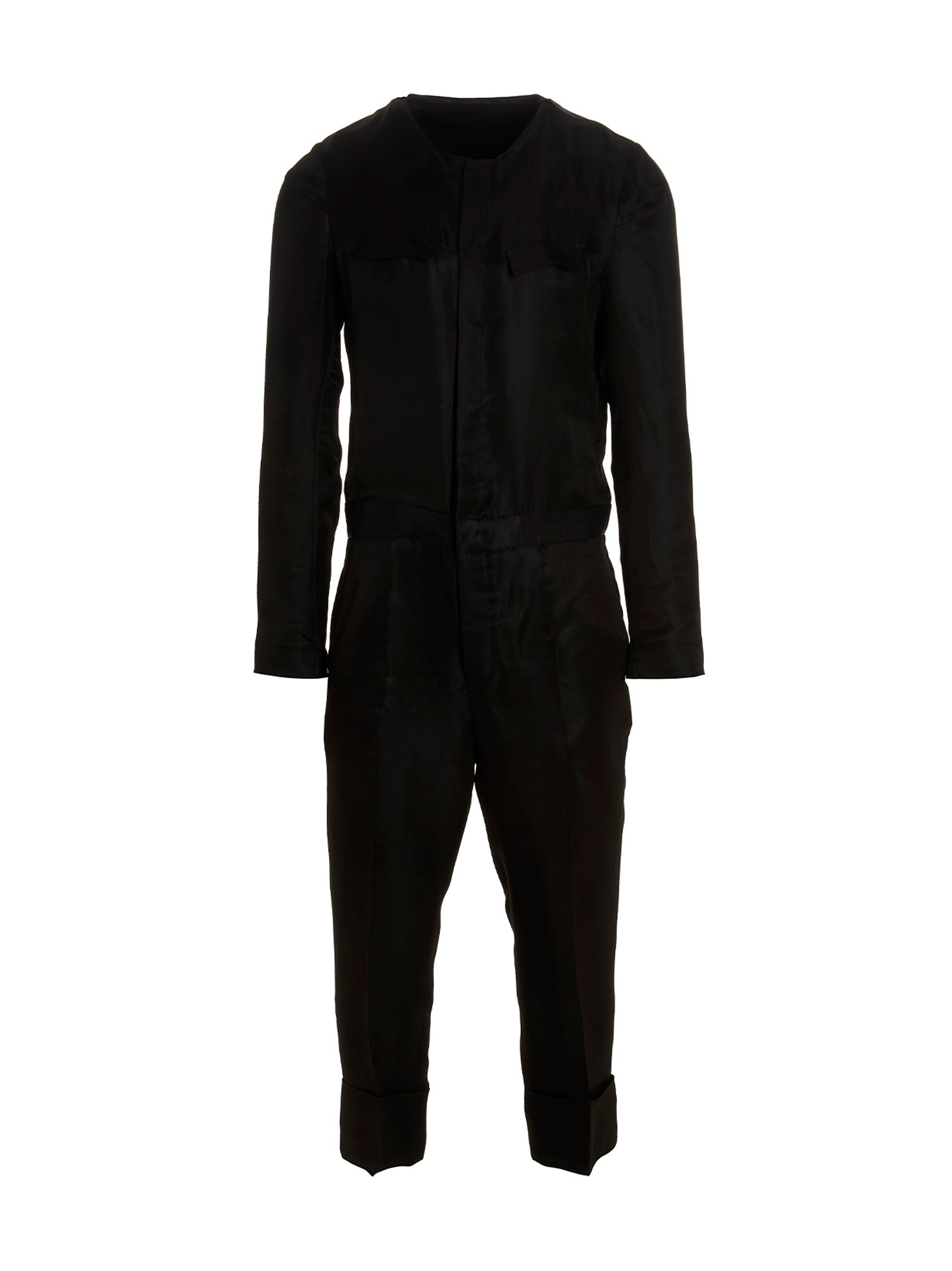 Satin Bodysuit Black Bc Silk Jumpsuits