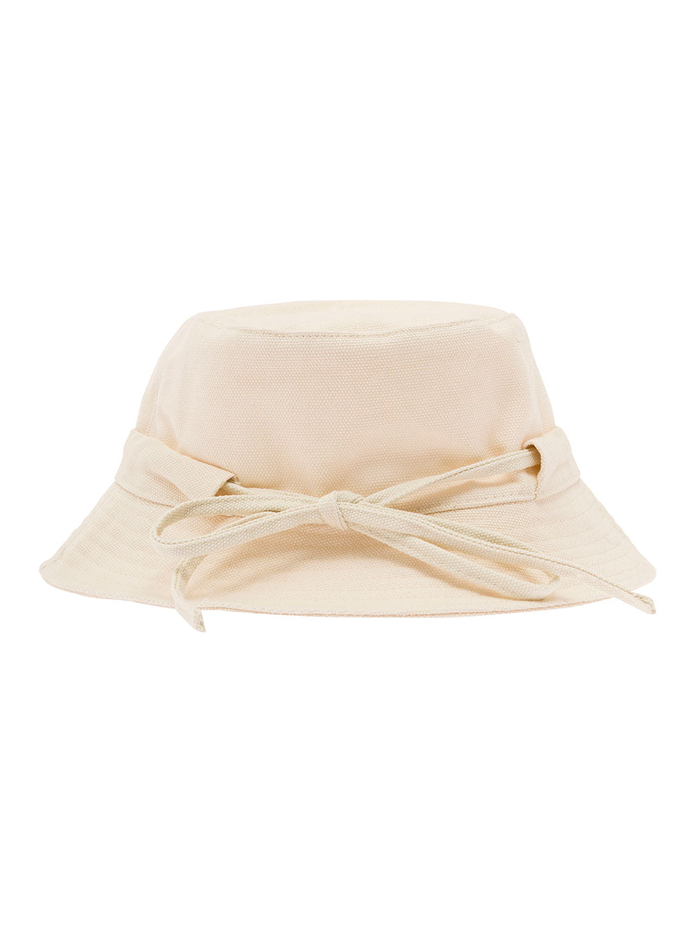 Le Bob Gadjo White Bucket Hat Cotton Man And Gloves