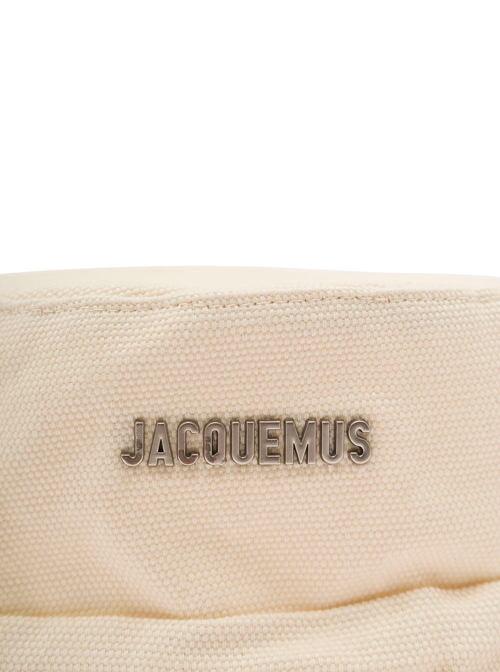 Le Bob Gadjo White Bucket Hat Cotton Man And Gloves