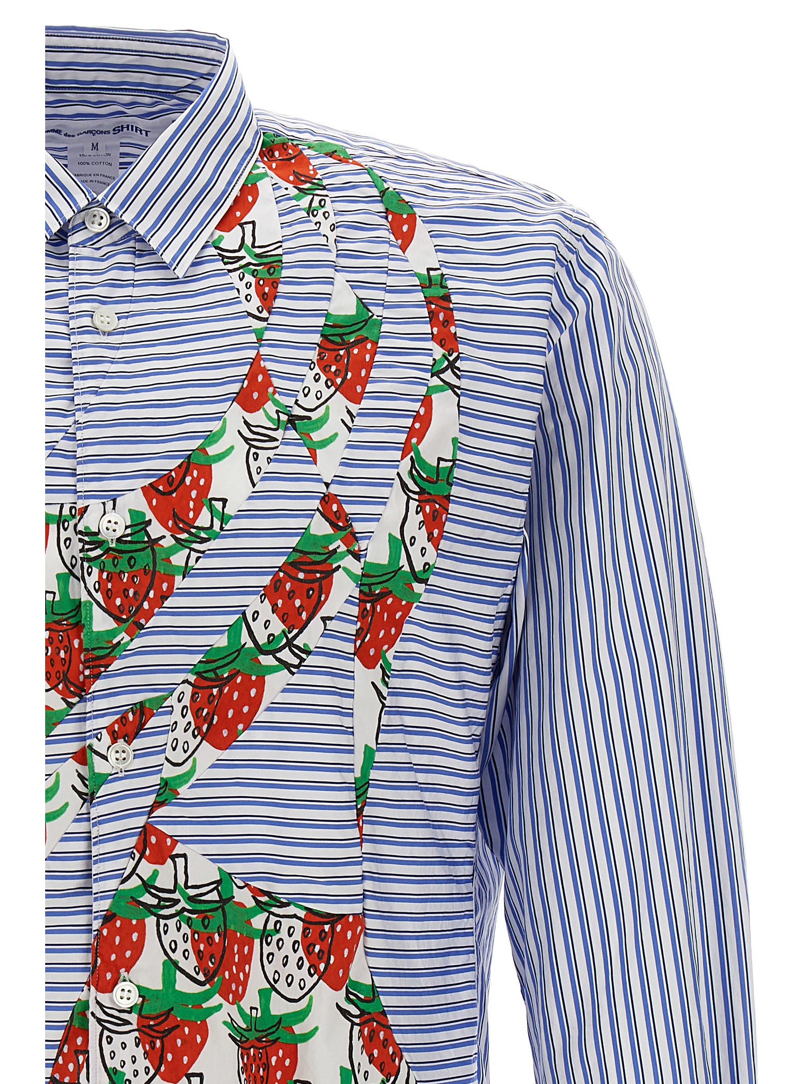 Camicia Comme Des Garçons Shirt X Brett Westfall Cotton Shirt, Blouse
