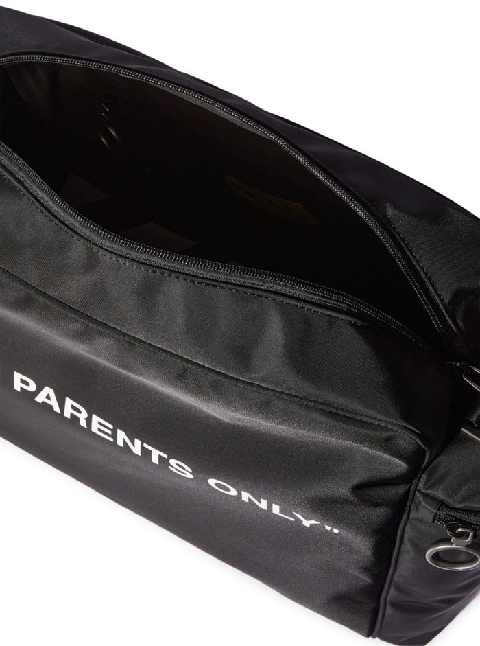For Parents Only Mama Bag Black Polyamide Backpacks And Belt