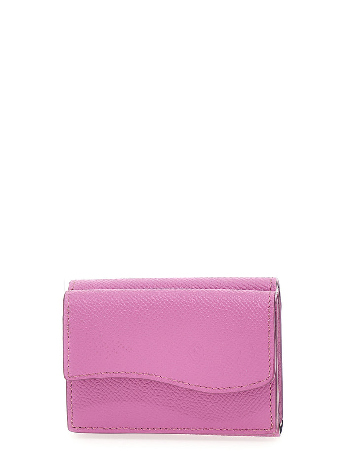 Portafoglio Compact Purple Wallets, Card Holders