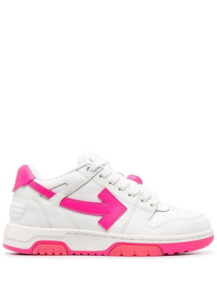 Out Of Office Calf Leather White Polyester Sneaker