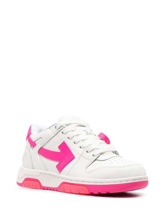 Out Of Office Calf Leather White Polyester Sneaker