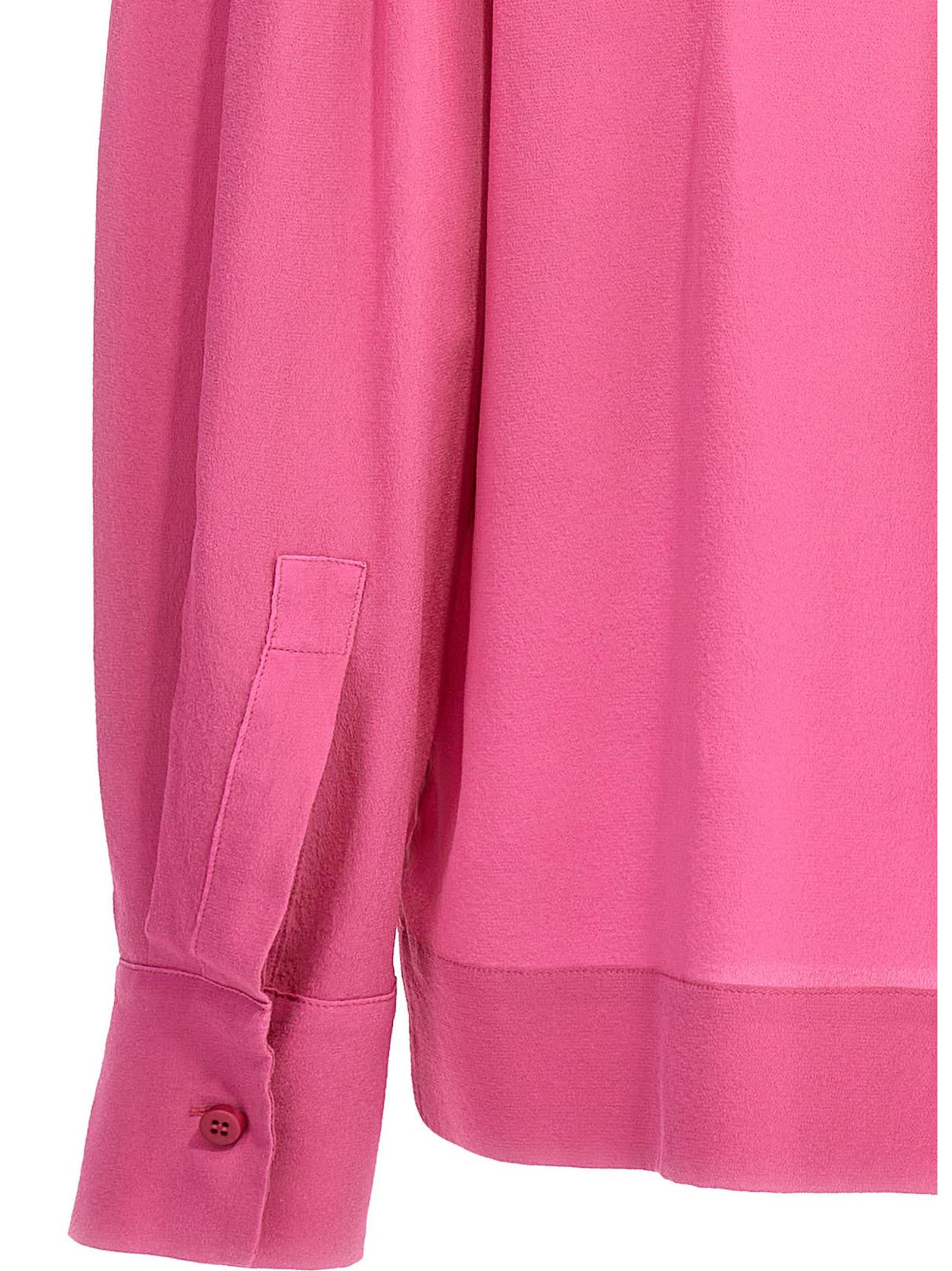 Silk bloshirt Pink Shirt, Blouse