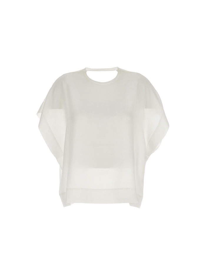 Silk Bloshirt White Shirt, Blouse