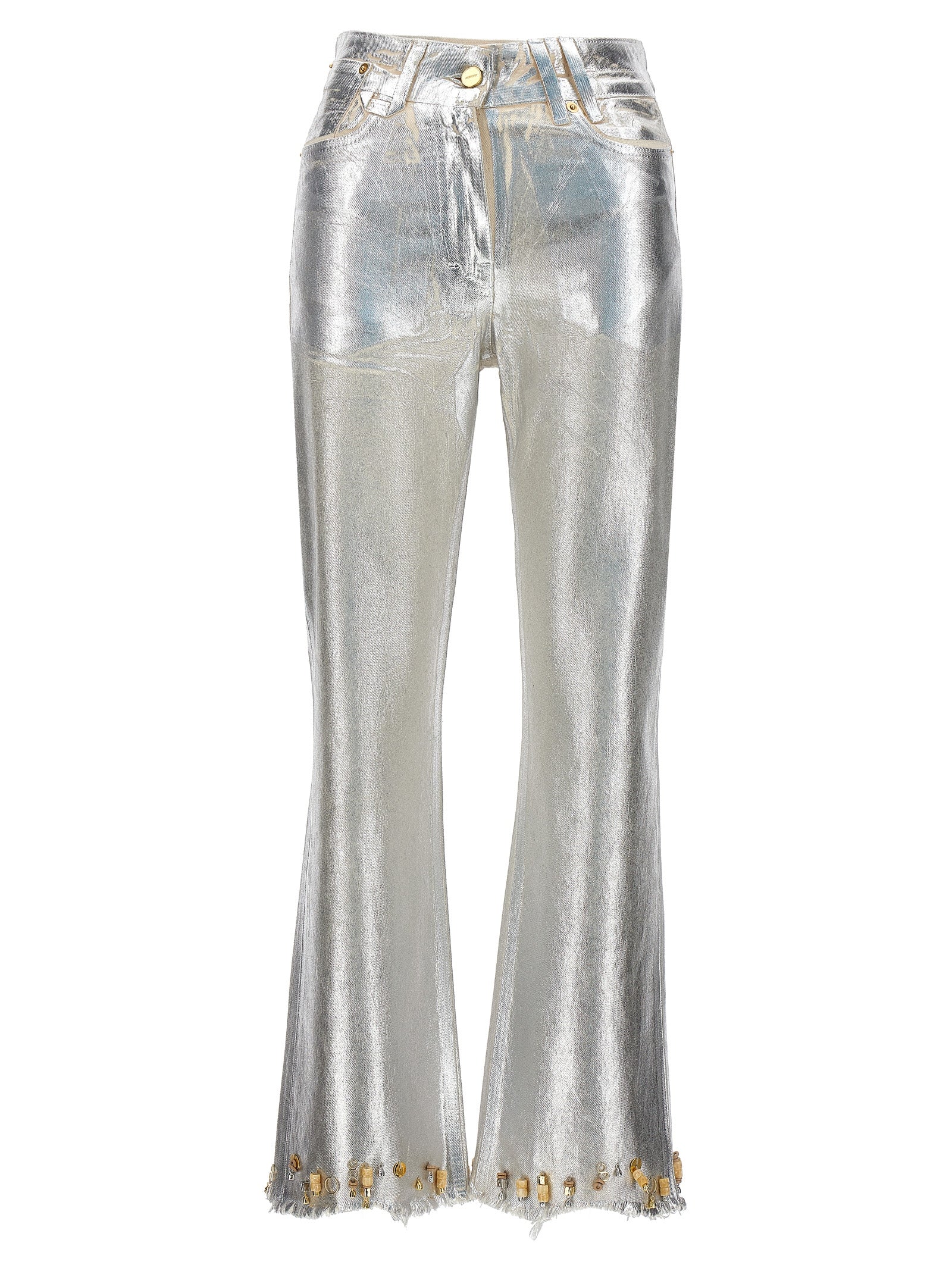 Le de Nīmes court Articha jeans Silver Organic Cotton