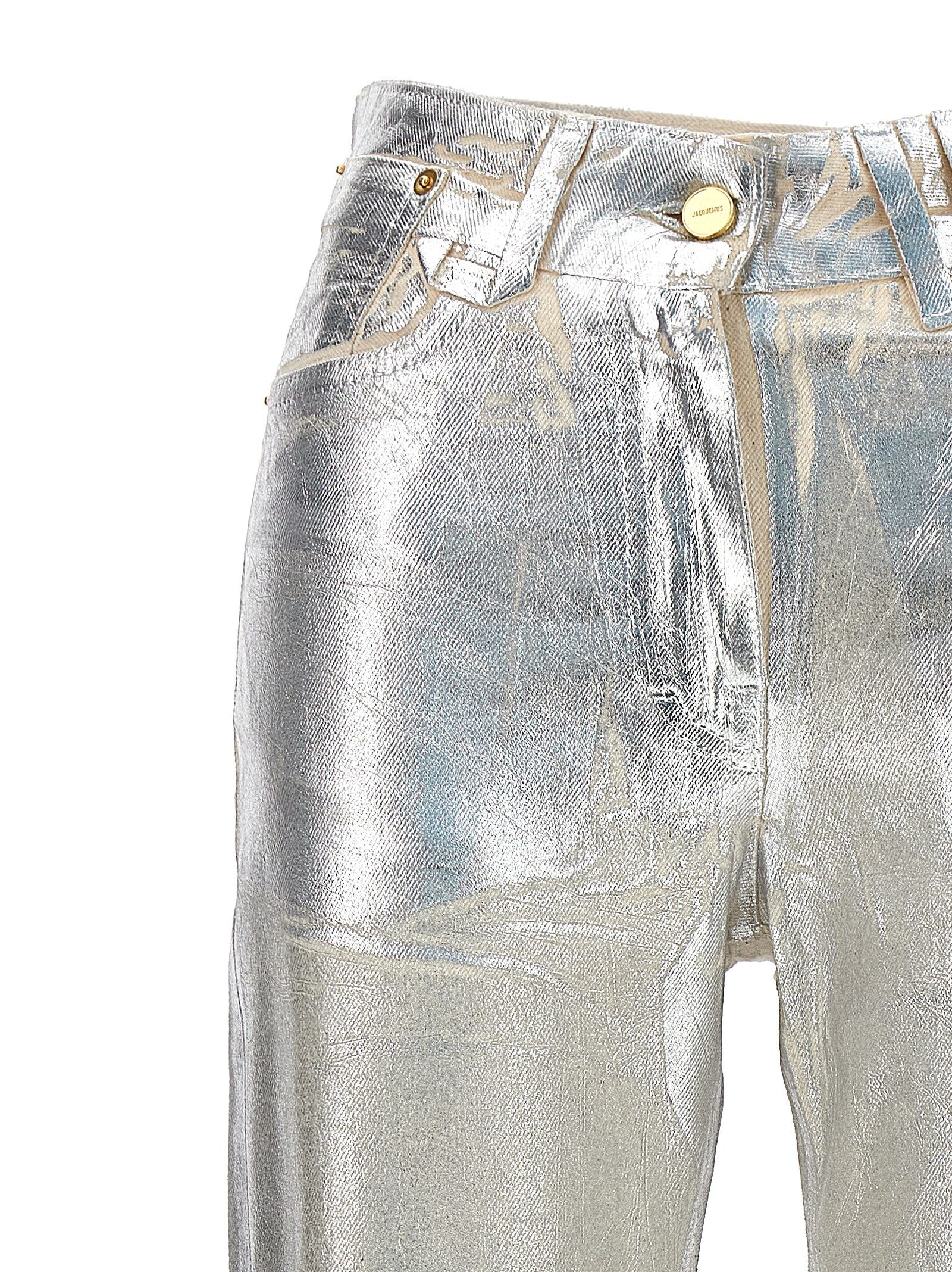 Le de Nīmes court Articha jeans Silver Organic Cotton