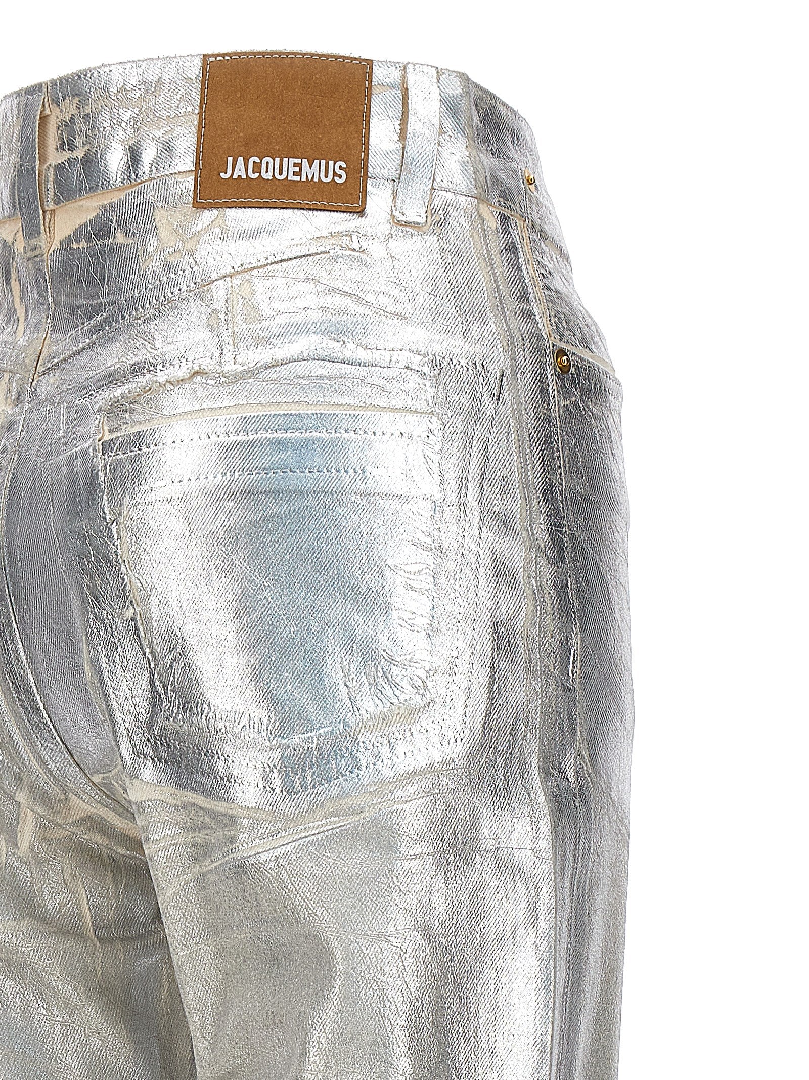 Le de Nīmes court Articha jeans Silver Organic Cotton