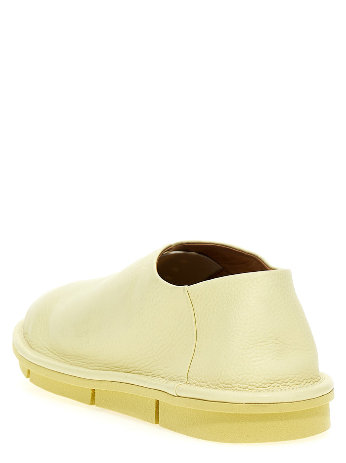 Isoletta Derby Shoes Yellow Calf Leather (bos Taurus) Lace Up