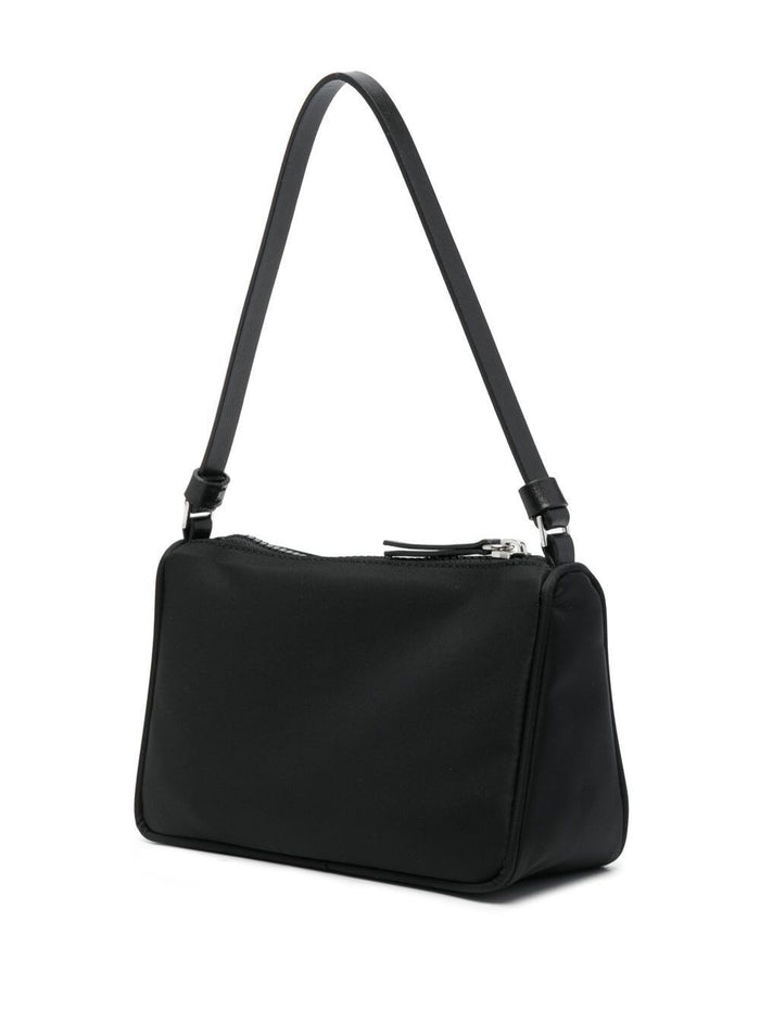 Black Palm Tree Shoulder Bah Nylon Woman Bags