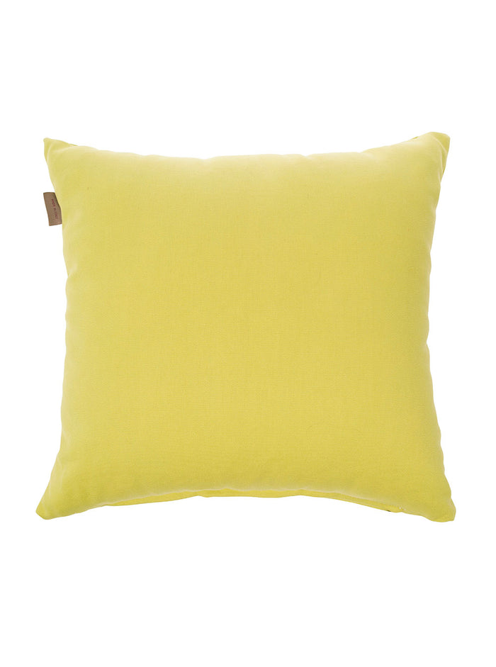 Cuscino Ricamato 45x45 Cotone Yellow Cushions