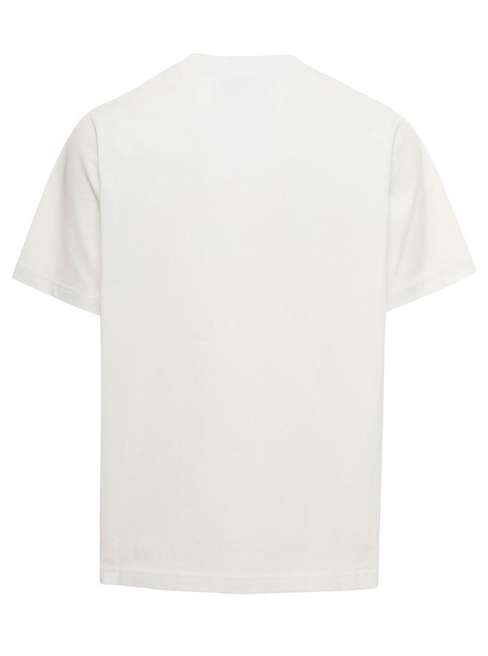 Tennis Club Icon Printed T-Shirt White Organic Cotton Tshirts And Polo Shirts
