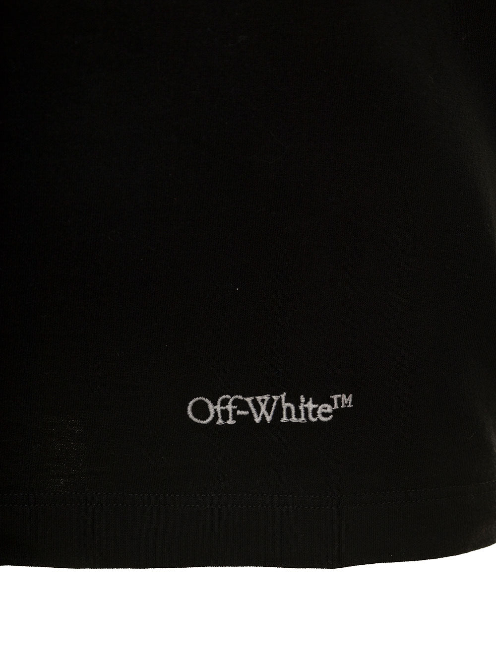 Black Slim T-.shirt With Scribble Diag Print At The Back Cotton Man Tshirts And Polo Shirts