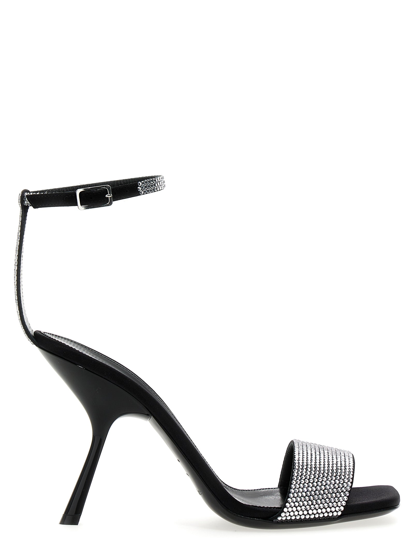 Evangelie Sandals by Mr. Patentie Rossi x Smyrniotaki Black
