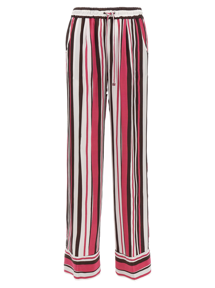 Striped Pants Silk
