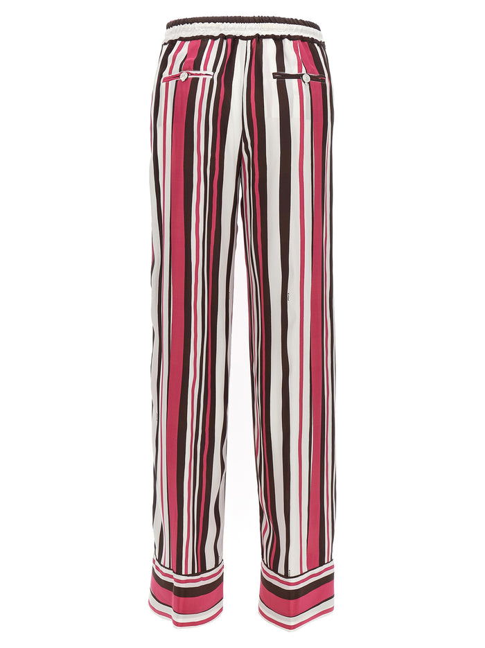 Striped Pants Silk