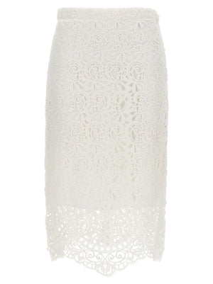 Burberry Lace Skirt