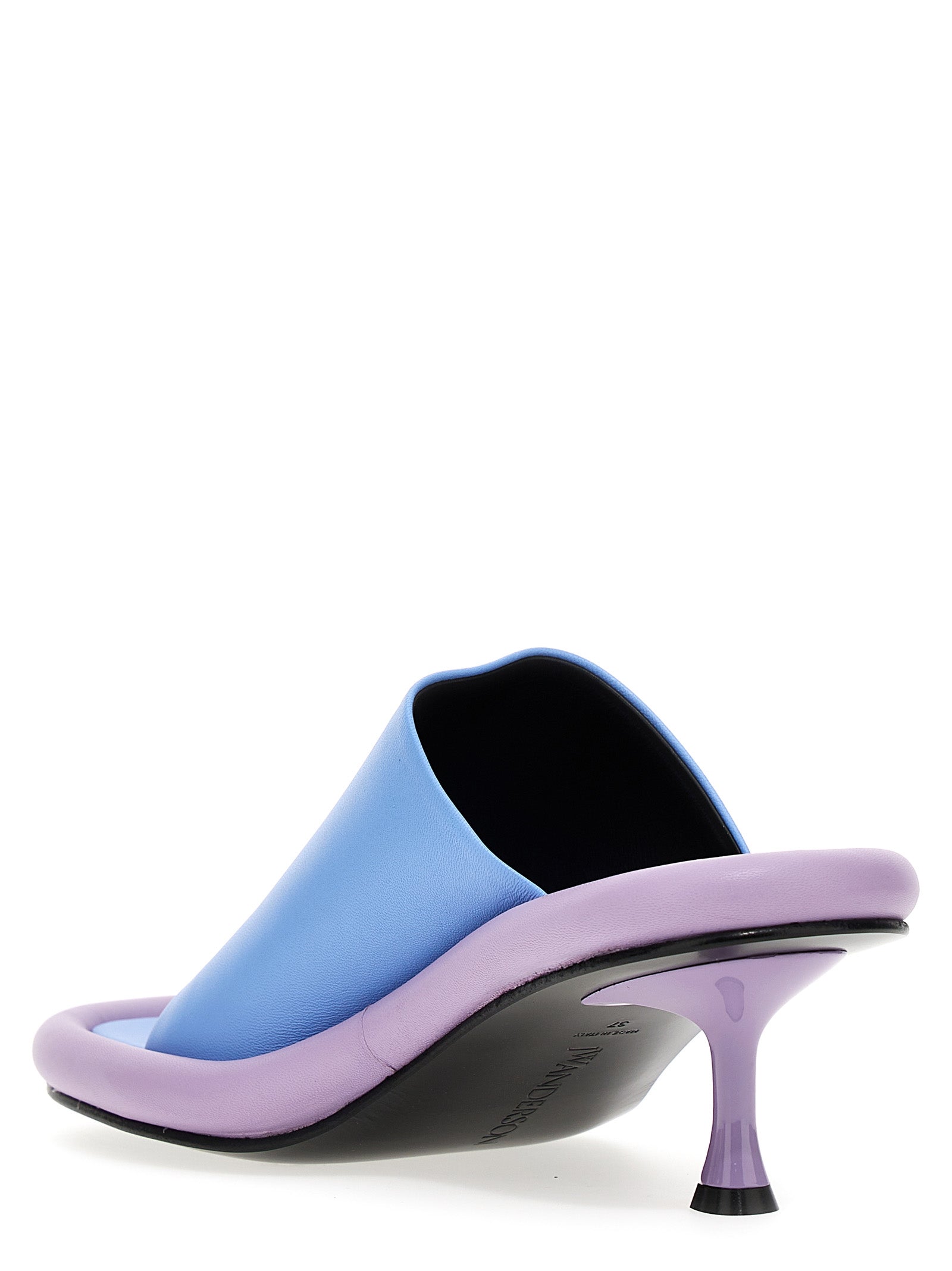 Bumber Mules Lamb Leather (ovis Aries) Sandal